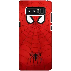 Чохол з людиною павуком для samsung Galaxy Note 8 - (AlphaPrint) (Павук (Марвел))