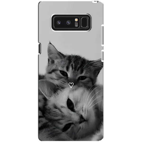 Чохол з принтом «Пара котів» для Samsung Galaxy Note 8 (N950)