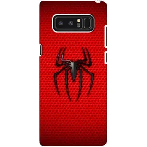 Чохол з людиною павуком для samsung Galaxy Note 8 - (AlphaPrint) (Павук Марвел)