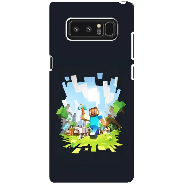 Чехол с принтом «персонажи Minecraft» для Samsung Galaxy Note 8 (N950)