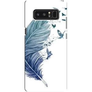 Чохол з картинкою (Стильні) Самсунг Ноут 8, N950 - (AlphaPrint) (Перо)