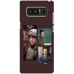 Чохол для samsung Galaxy Note 8 (AlphaPrint - с принтом Зеленського) (Президент)