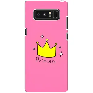 Чохол з картинкою (Стильні) Самсунг Ноут 8, N950 - (AlphaPrint) (Princess)