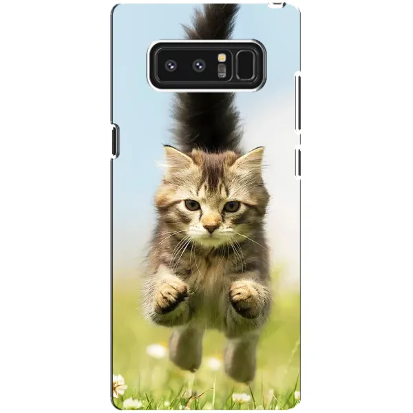 Чохол з принтом «Прижок кота» для Samsung Galaxy Note 8 (N950)