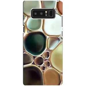 Мраморний чехол на samsung Galaxy Note 8 (VPrint) (Радужний Мрамор)