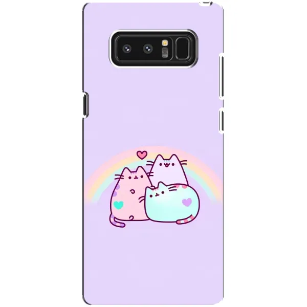 Чохол з принтом «Радужний котик» для Samsung Galaxy Note 8 (N950)