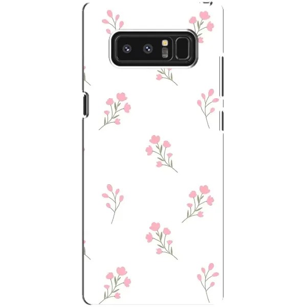 Чохол з принтом «Рожеві квіти» для Samsung Galaxy Note 8 (N950)