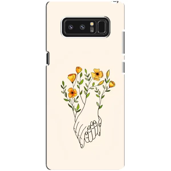 Чохол з принтом «Руки любві» для Samsung Galaxy Note 8 (N950)