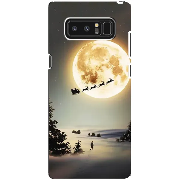 Чехол с принтом «Санта на луне» для Samsung Galaxy Note 8 (N950) Чехол с принтом «Санта на луне» для Samsung Galaxy Note 8 (N950)
