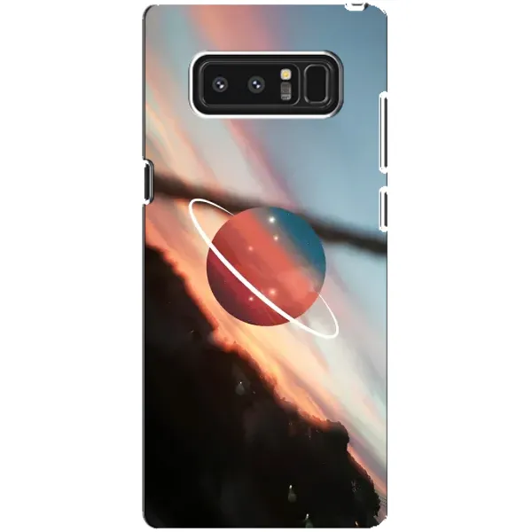 Чохол з принтом «Сатурн» для Samsung Galaxy Note 8 (N950)