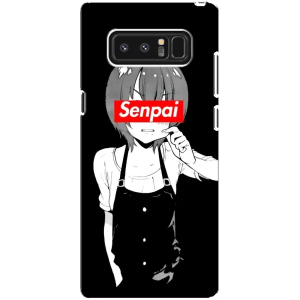 Чохол з принтом «Senpai» для Samsung Galaxy Note 8 (N950)