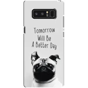Чохли з собаками для samsung Galaxy Note 8 (VPrint) (Смішний Мопс)