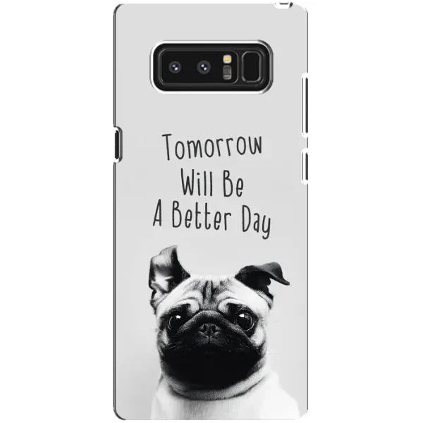 Чохол з принтом «Смішний Мопс» для Samsung Galaxy Note 8 (N950)