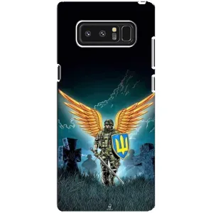 Чехлы с картинкой ЗСУ для samsung Galaxy Note 8 (AlphaPrint) (Солдат ЗСУ)