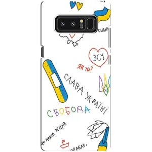 Чохли (Доброго вечора, ми за України) для Самсунг Ноут 8, N950 (AlphaPrint) (Стикер)