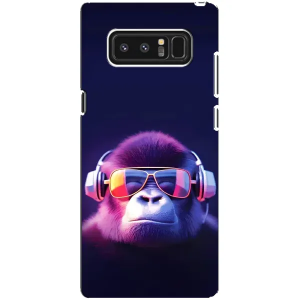 Чохол з принтом «Стильна мавпа» для Samsung Galaxy Note 8 (N950)