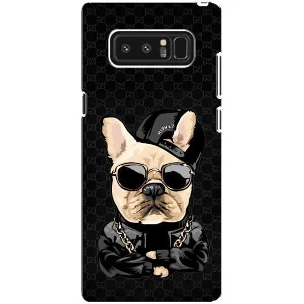 Чохол з принтом «Стильна собака» для Samsung Galaxy Note 8 (N950)
