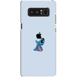 Чохол з принтом Стіч на Samsung Galaxy Note 8 (N950) (Stitch apple)