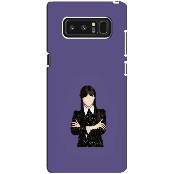 Чохол з принтом «Венздей у чорному» для Samsung Galaxy Note 8 (N950)