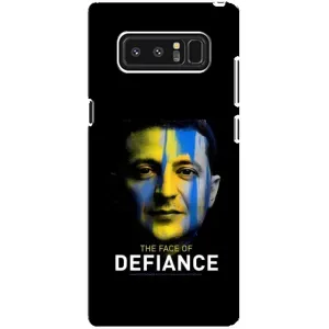 Чохол для samsung Galaxy Note 8 (AlphaPrint - с принтом Зеленського) (В. Зеленский)