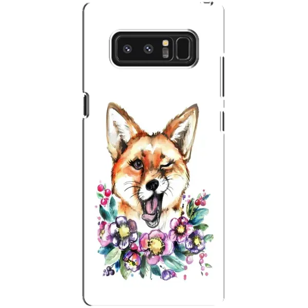 Чохол з принтом «Весела лисичка» для Samsung Galaxy Note 8 (N950)