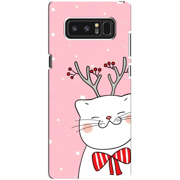 Чохол з принтом «Зимовий кіт» для Samsung Galaxy Note 8 (N950)