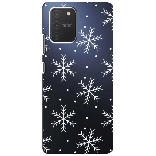 Чехол с принтом «Белые снежинки» для Samsung Galaxy S10 Lite Чехол с принтом «Белые снежинки» для Samsung Galaxy S10 Lite