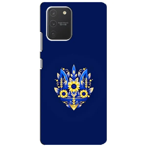 Чохол з принтом «Квітковий Герб» для Samsung Galaxy S10 Lite Чохол з принтом «Квітковий Герб» для Samsung Galaxy S10 Lite