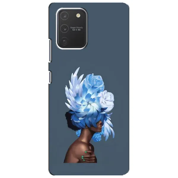 Чехол с принтом «Цветы на голове» для Samsung Galaxy S10 Lite Чехол с принтом «Цветы на голове» для Samsung Galaxy S10 Lite