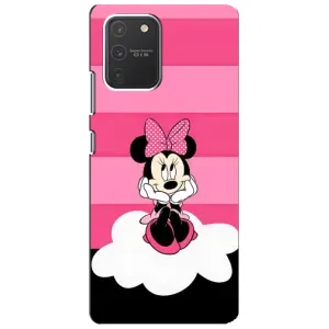 Міккі Маус чохол для Samsung Galaxy S10 Lite (AlphaPrint - Мультяшні) (Дівчинка Maus)