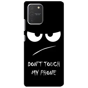 Чохол для Самсунг Гелексі S10 Лайт - (AlphaPrint) з принтом (ТОП продажів) (Dont Touch)