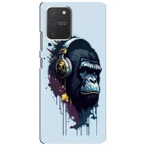 Чохол з Мавпами Samsung Galaxy S10 Lite - (AlphaPrint) (Горила в навушниках)