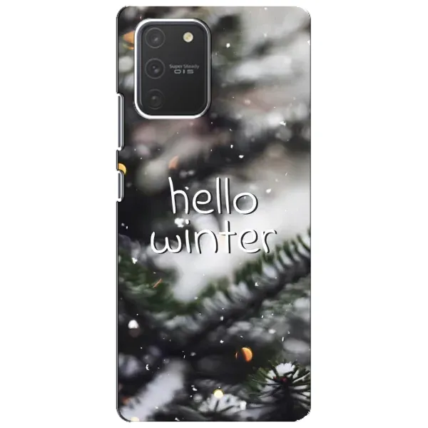 Чехол с принтом «Hello winter» для Samsung Galaxy S10 Lite