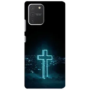 Чехол для Samsung Galaxy S10 Lite (AlphaPrint) - (Христианские)