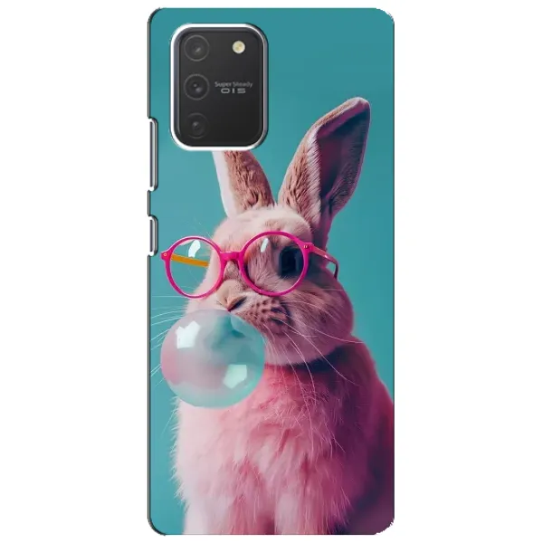 Чехол с принтом «Кролик в очках» для Samsung Galaxy S10 Lite