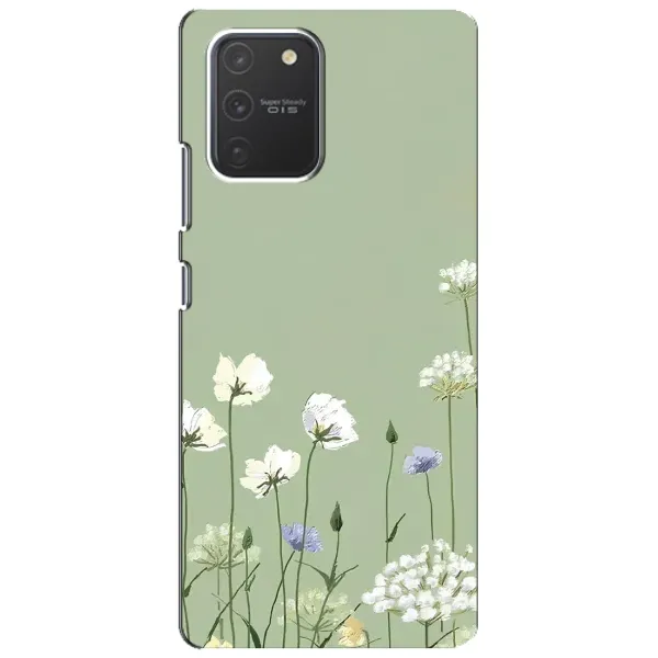 Чехол с принтом «Цветы на зеленом» для Samsung Galaxy S10 Lite