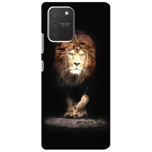 Чохол з картинкою ЛЕВ для Samsung Galaxy S10 Lite (VPrint) (Лев)