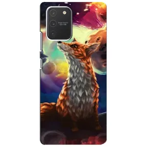 Чохли з картинкою Лисичка для Samsung Galaxy S10 Lite (VPrint) (Лисичка в космосі)