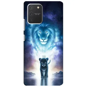 Чохол з картинкою ЛЕВ для Samsung Galaxy S10 Lite (VPrint) (Маленький лев)