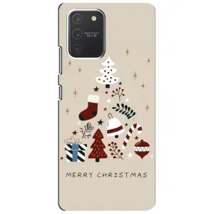 Різдвяні, Святкові Чохли для Самсунг Гелексі S10 Лайт (Merry Christmas)
