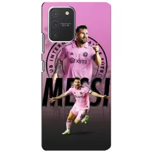 Чохли для Самсунг Гелексі S10 Лайт - Лео Мессі Маямі (Messi Miami)
