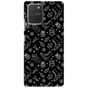 Новорічні, Святкові Чохли для Samsung Galaxy S10 Lite - 2024 год (Новорічний фон)