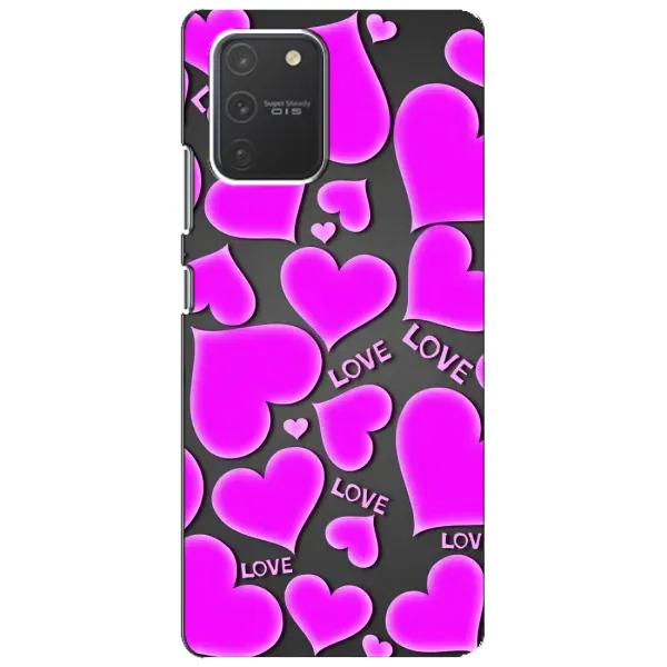 Чохол з принтом «Pink hearts» для Samsung Galaxy S10 Lite Чохол з принтом «Pink hearts» для Samsung Galaxy S10 Lite