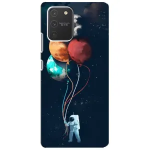 Космічні Чохли для Самсунг Гелексі S10 Лайт (VPrint) (Планети кульки)