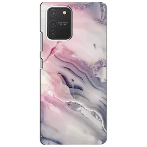Мраморный чехол на Samsung Galaxy S10 Lite (VPrint) (Пурпурный Мрамор)