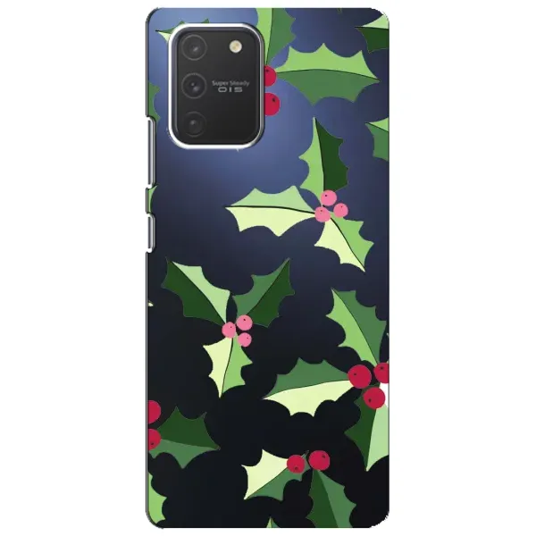 Чехол с принтом «Рождественский фон» для Samsung Galaxy S10 Lite Чехол с принтом «Рождественский фон» для Samsung Galaxy S10 Lite