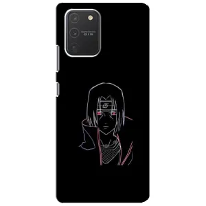 Чохли на тему: Ітачи Учіха для Samsung Galaxy S10 Lite (AlphaPrint) (силует Ітачі)