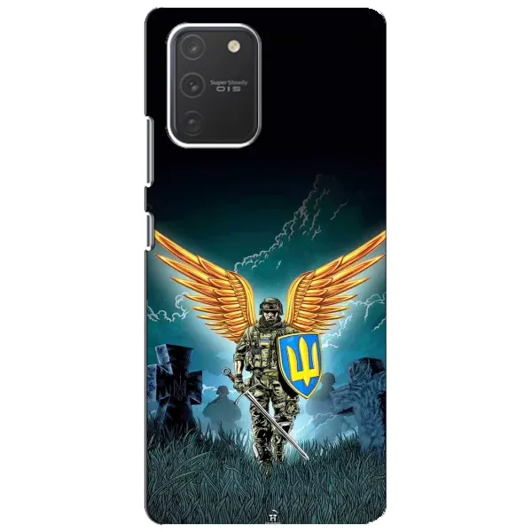 Чохол з принтом «Солдат ЗСУ» для Samsung Galaxy S10 Lite
