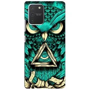 Чохол з пташками на Samsung Galaxy S10 Lite (VPrint) (Сова з оком)