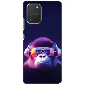 Чохол з Мавпами Samsung Galaxy S10 Lite - (AlphaPrint) (Стильна мавпа)